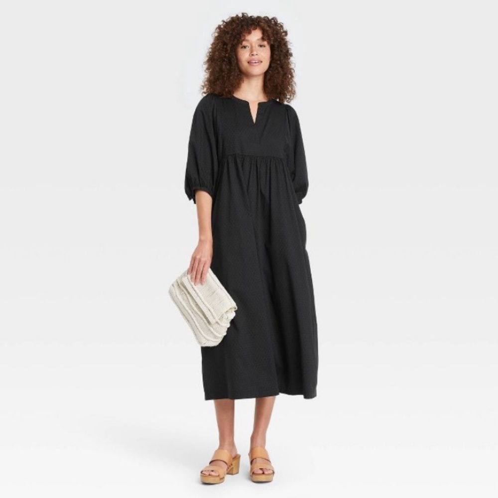 NWT Universal Thread Balloon Long Sleeve Dress